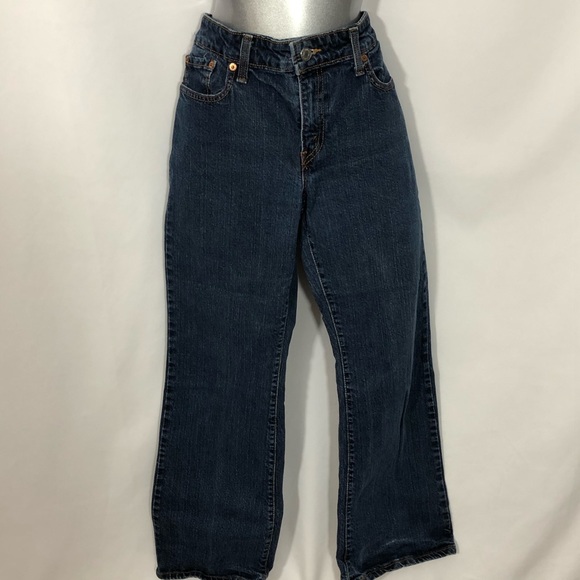 Levi's Denim - LEVIS 515 boot cut 10 petite blue jeans